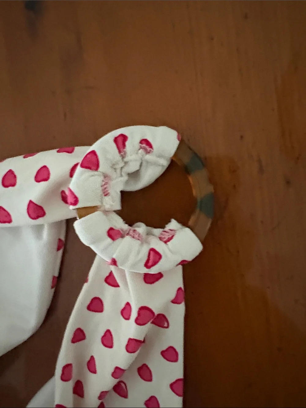 Roller Rabbit White Kids Bikini with Pink Heart Print